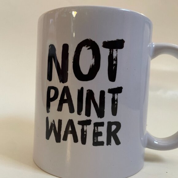 Not Paint Water Mug - Picture 2 of 4